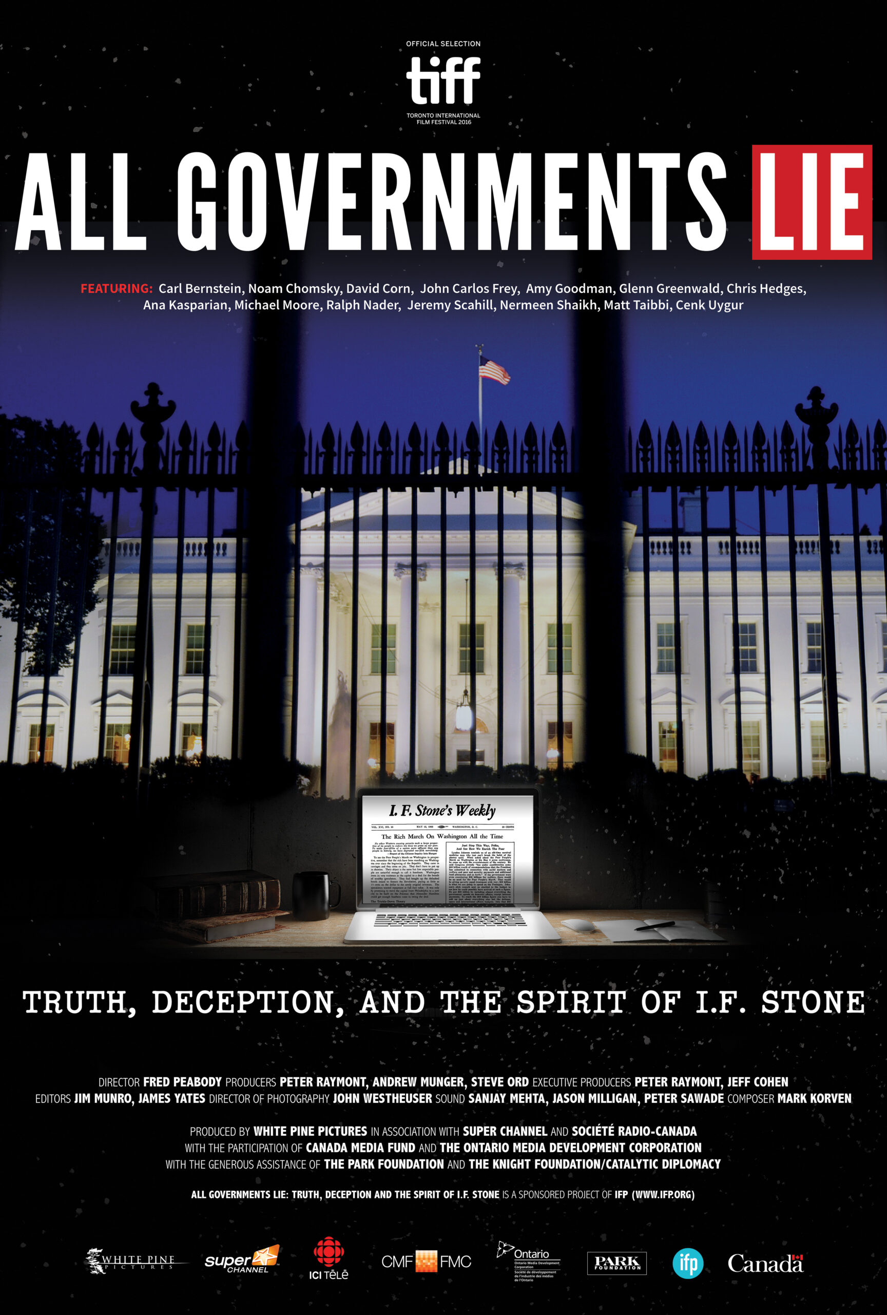 Trailer Alert: All Governments Lie: Truth, Deception, and the Spirit of I.F. Stone