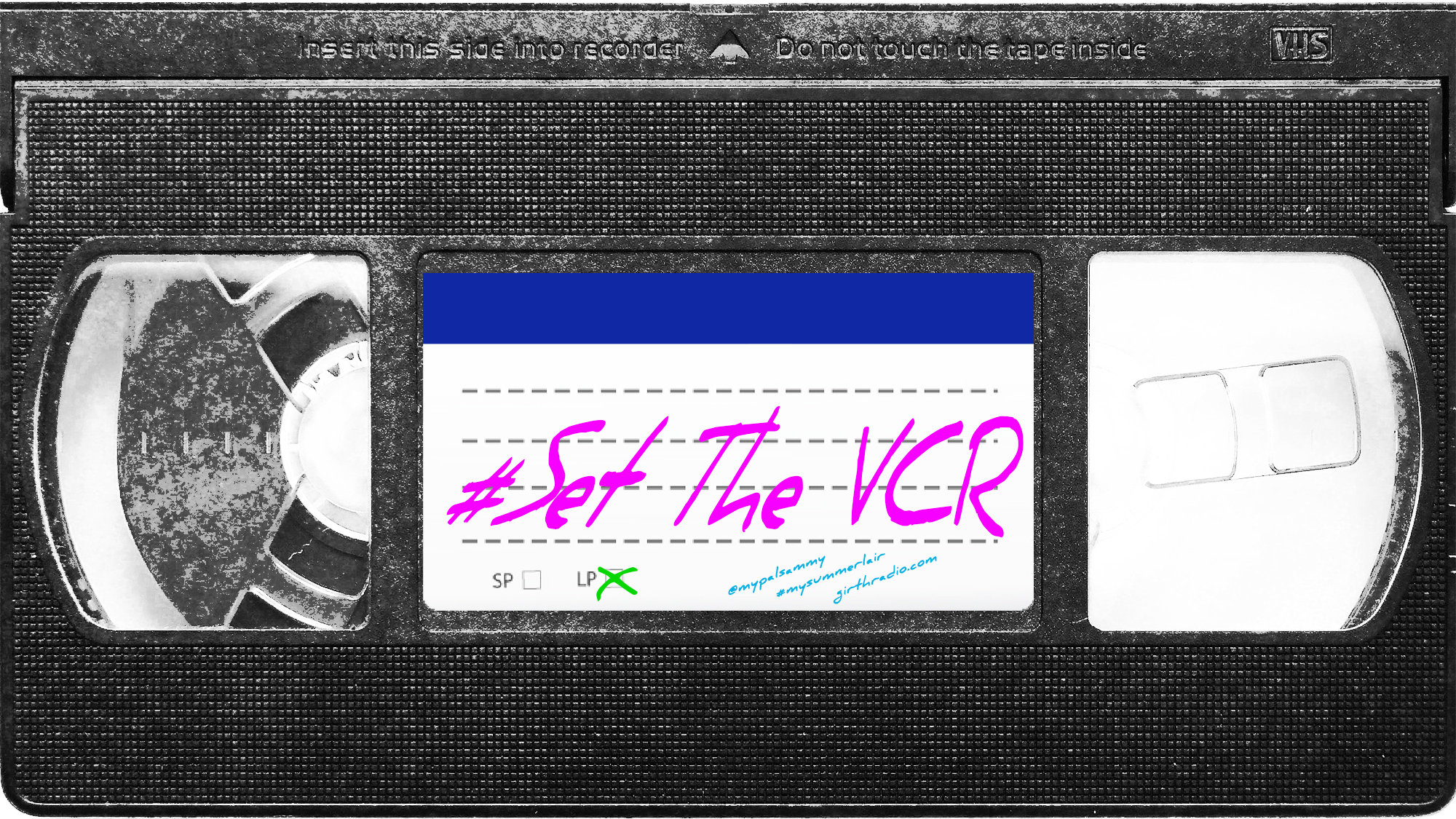 Set The VCR Classic VHS Logo
