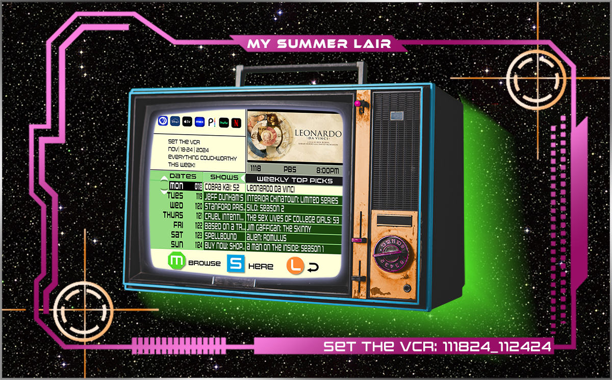 #SetTheVCR: November 18-24, 2024