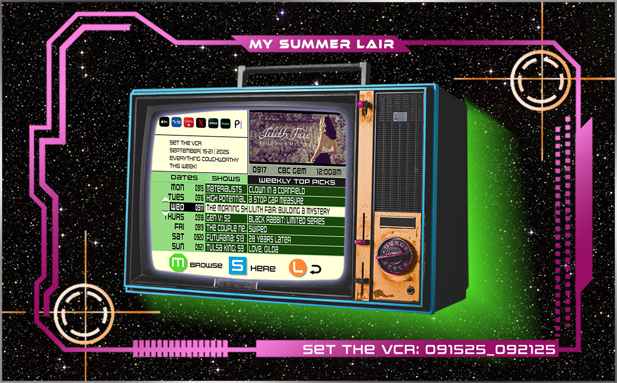 #SetTheVCR: September 15-21, 2025