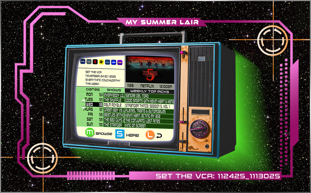 #SetTheVCR: November 24-30, 2025
