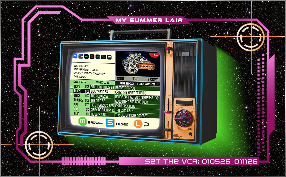 #SetTheVCR: January 05-11, 2026