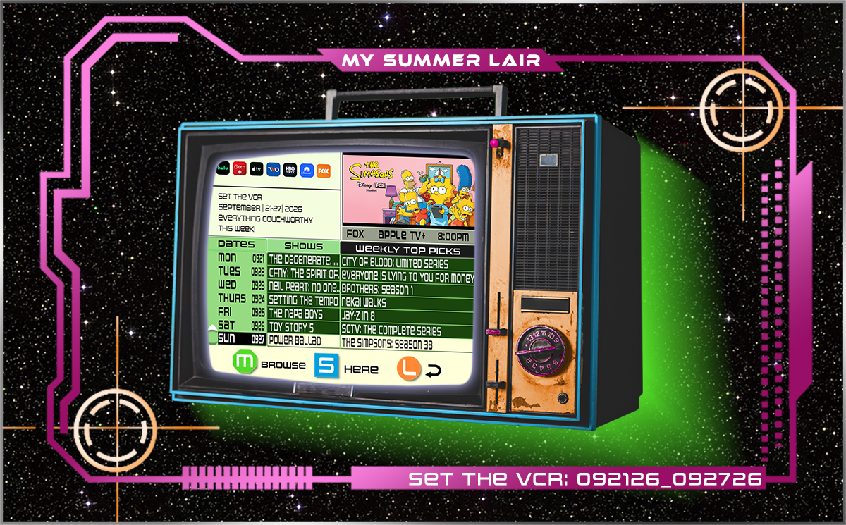 #SetTheVCR: September 21-27, 2026
